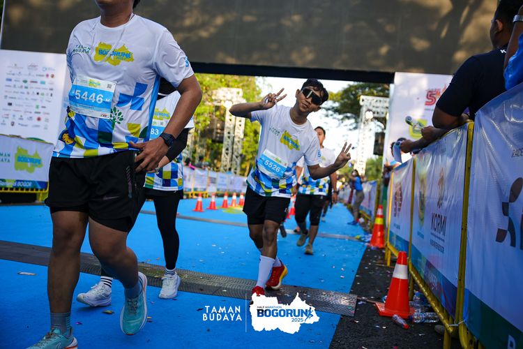 Race photo from Taman Budaya x BOGORUN 2025
