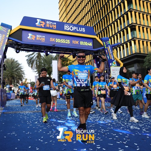 Race photo from ISOPLUS RUN 2026 - JAKARTA