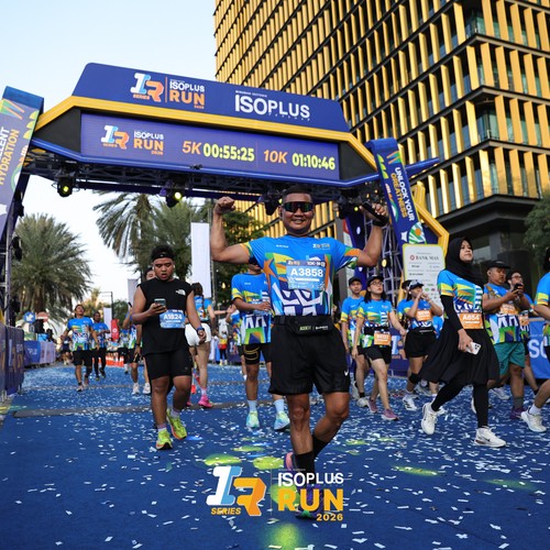 Race photo from ISOPLUS RUN 2026 - JAKARTA
