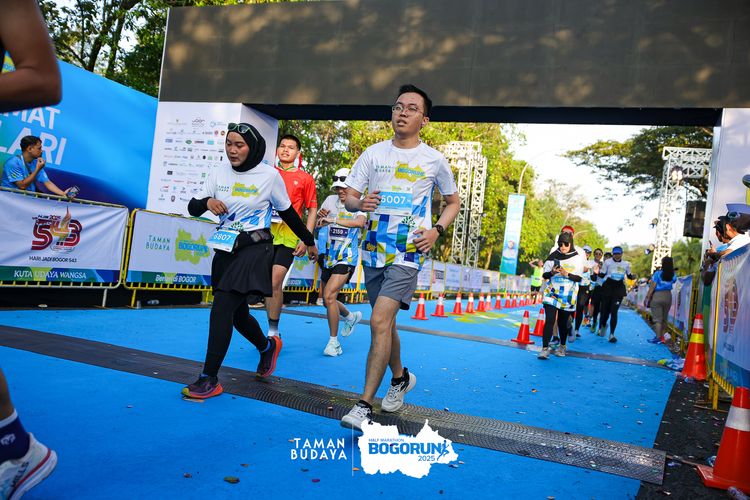 Race photo from Taman Budaya x BOGORUN 2025