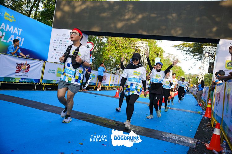 Race photo from Taman Budaya x BOGORUN 2025
