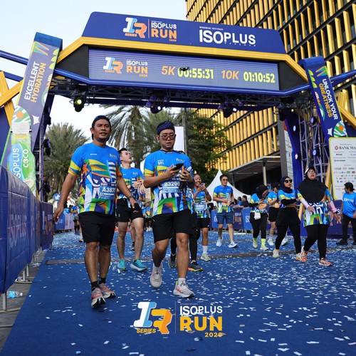 Race photo from ISOPLUS RUN 2026 - JAKARTA