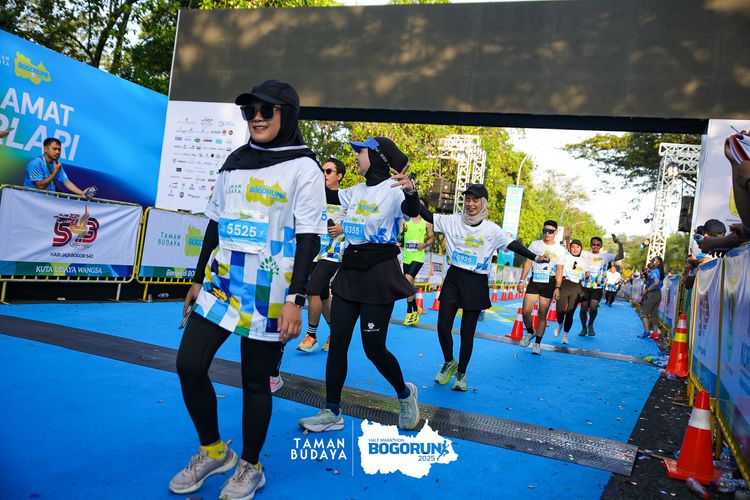 Race photo from Taman Budaya x BOGORUN 2025