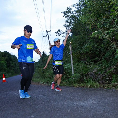 Race photo from Belitung Multisport Festival
