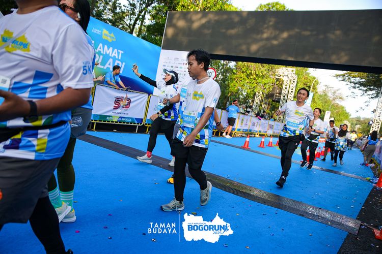 Race photo from Taman Budaya x BOGORUN 2025