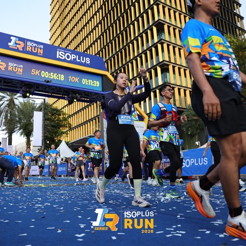 Race photo from ISOPLUS RUN 2026 - JAKARTA