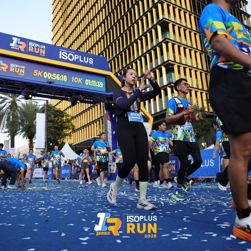 Race photo from ISOPLUS RUN 2026 - JAKARTA