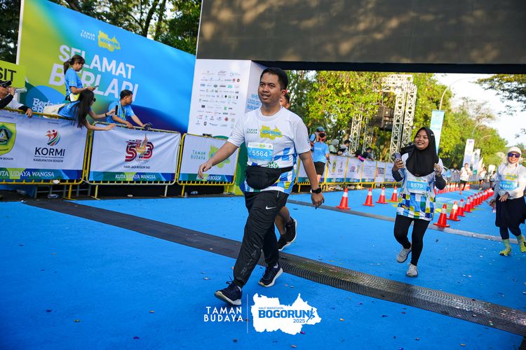 Race photo from Taman Budaya x BOGORUN 2025