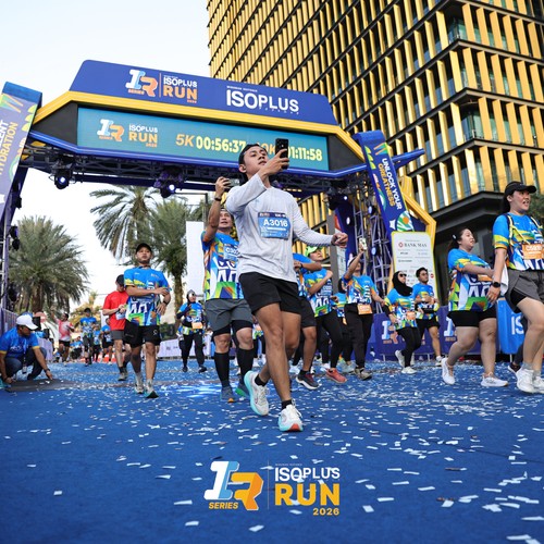 Race photo from ISOPLUS RUN 2026 - JAKARTA