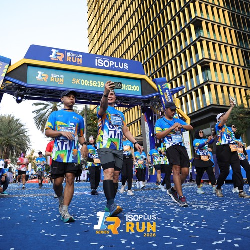 Race photo from ISOPLUS RUN 2026 - JAKARTA