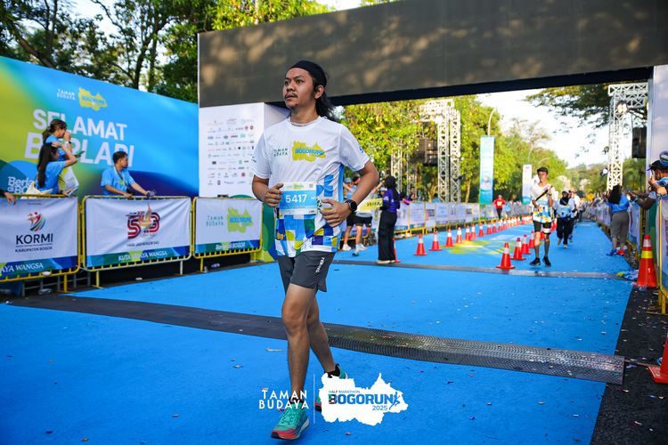 Race photo from Taman Budaya x BOGORUN 2025
