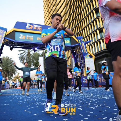 Race photo from ISOPLUS RUN 2026 - JAKARTA