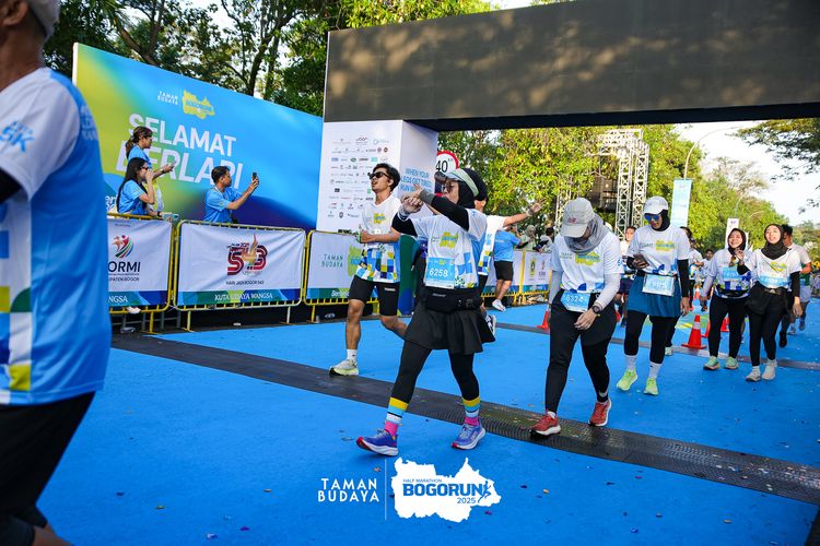 Race photo from Taman Budaya x BOGORUN 2025