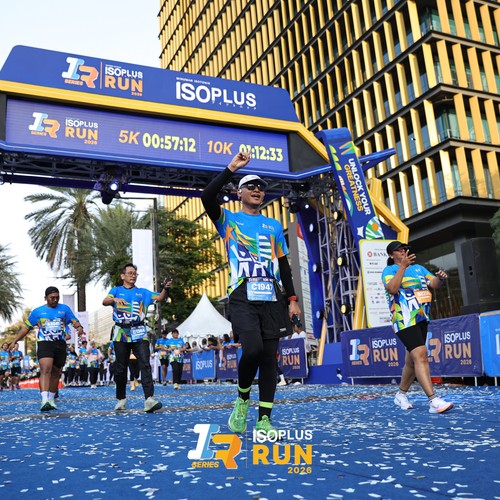 Race photo from ISOPLUS RUN 2026 - JAKARTA