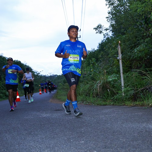 Race photo from Belitung Multisport Festival