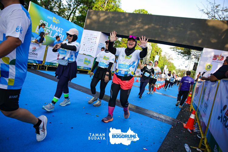 Race photo from Taman Budaya x BOGORUN 2025