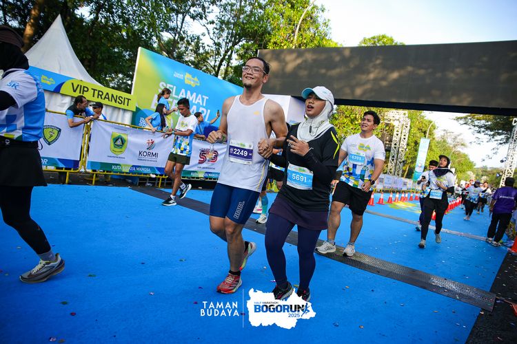 Race photo from Taman Budaya x BOGORUN 2025