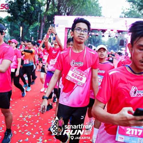 Race photo from SMARTFREN RUN 2026
