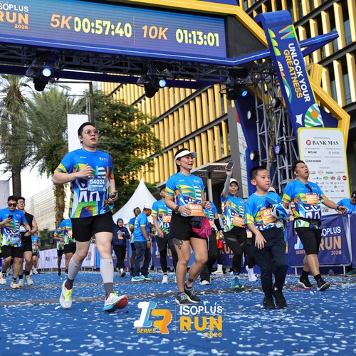 Race photo from ISOPLUS RUN 2026 - JAKARTA