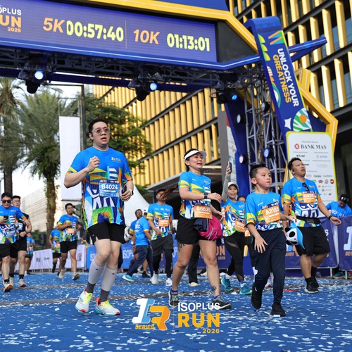 Race photo from ISOPLUS RUN 2026 - JAKARTA