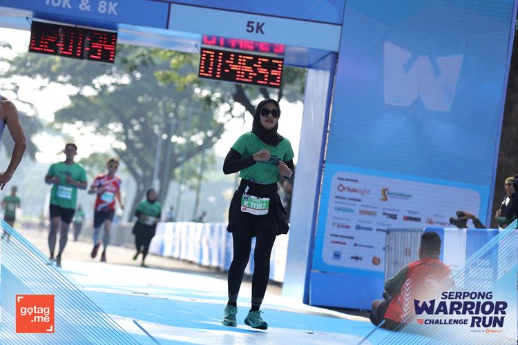Race photo from SERPONG WARRIOR CHALLENGE RUN
