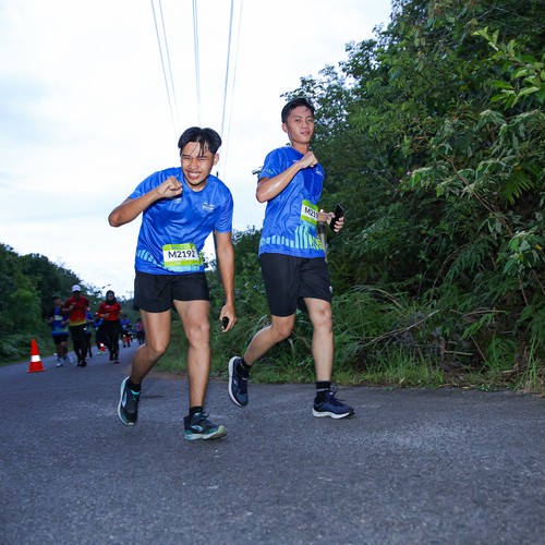 Race photo from Belitung Multisport Festival