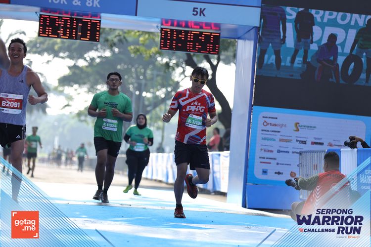 Race photo from SERPONG WARRIOR CHALLENGE RUN