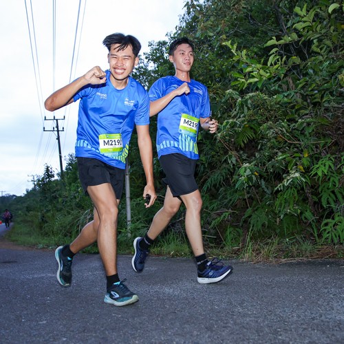 Race photo from Belitung Multisport Festival