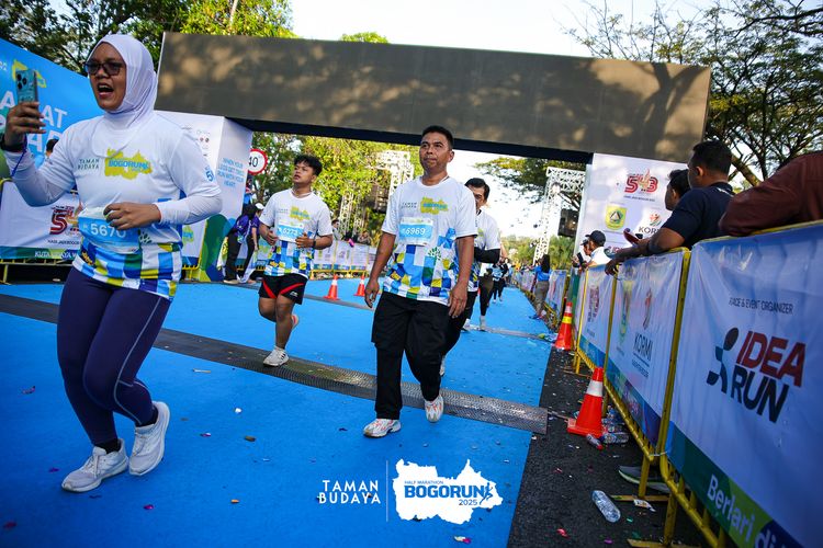 Race photo from Taman Budaya x BOGORUN 2025