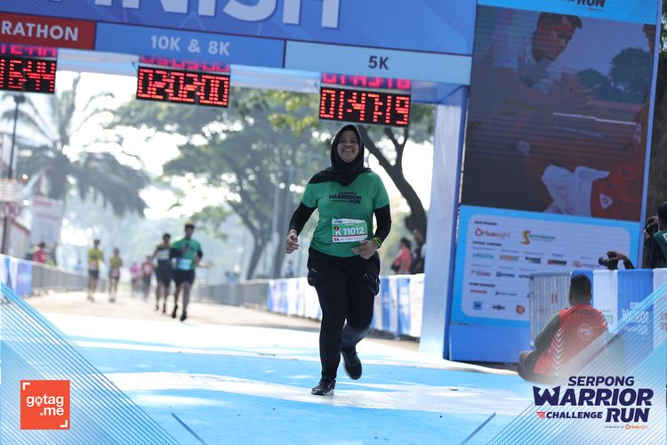 Race photo from SERPONG WARRIOR CHALLENGE RUN