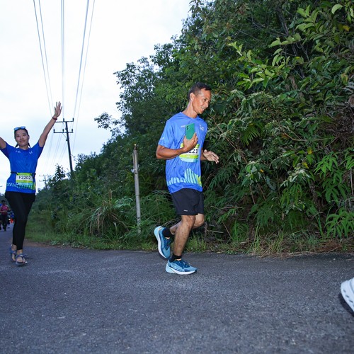 Race photo from Belitung Multisport Festival