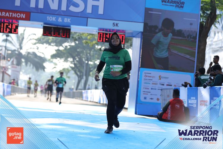 Race photo from SERPONG WARRIOR CHALLENGE RUN