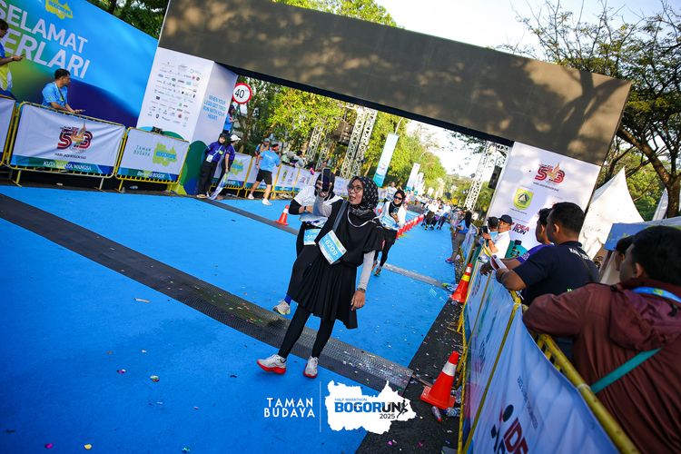 Race photo from Taman Budaya x BOGORUN 2025