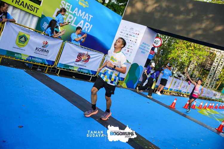 Race photo from Taman Budaya x BOGORUN 2025