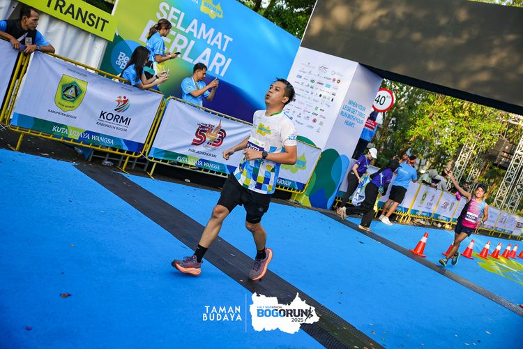 Race photo from Taman Budaya x BOGORUN 2025