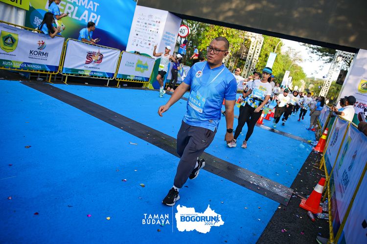 Race photo from Taman Budaya x BOGORUN 2025