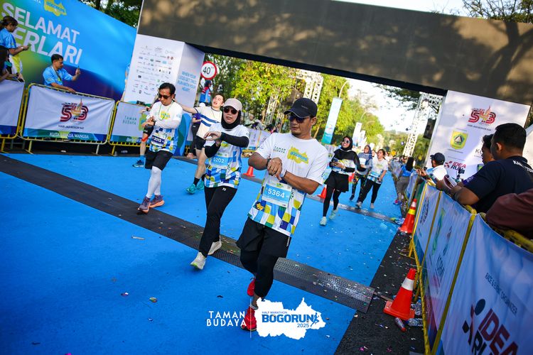 Race photo from Taman Budaya x BOGORUN 2025