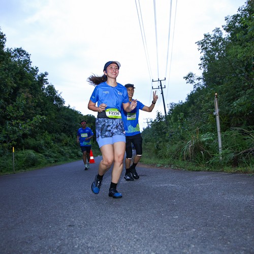 Race photo from Belitung Multisport Festival