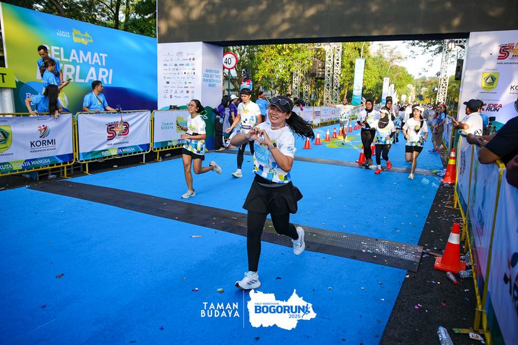 Race photo from Taman Budaya x BOGORUN 2025