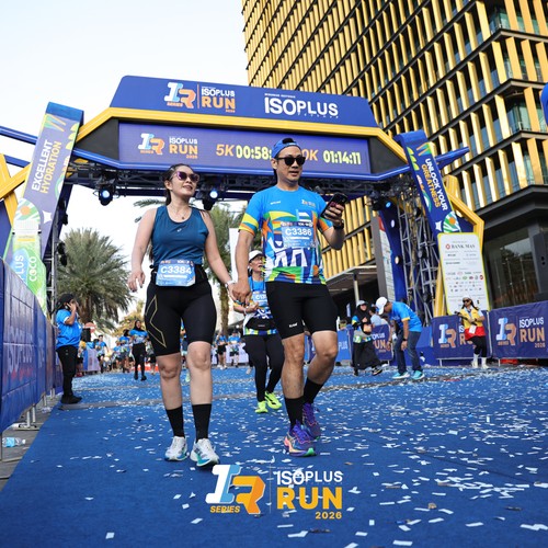Race photo from ISOPLUS RUN 2026 - JAKARTA