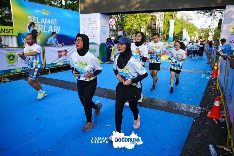 Race photo from Taman Budaya x BOGORUN 2025