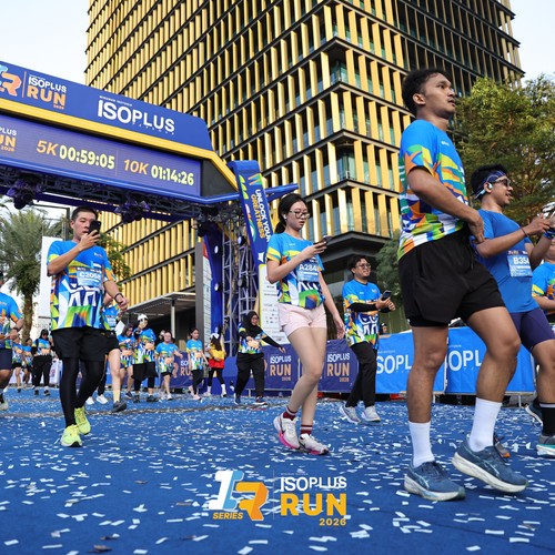 Race photo from ISOPLUS RUN 2026 - JAKARTA