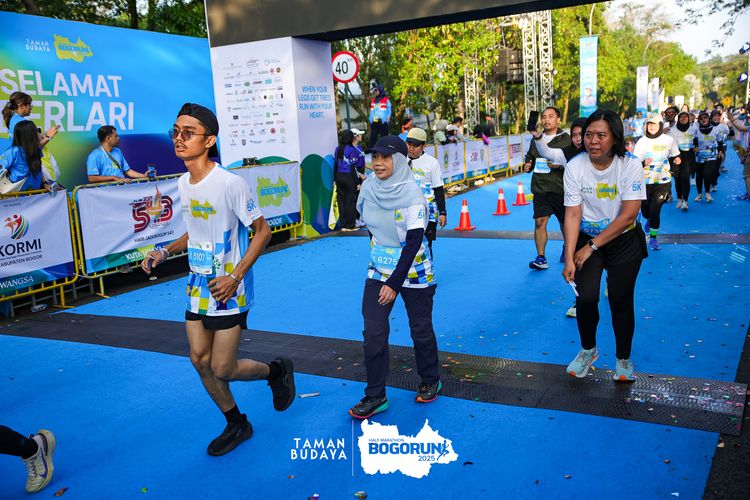 Race photo from Taman Budaya x BOGORUN 2025