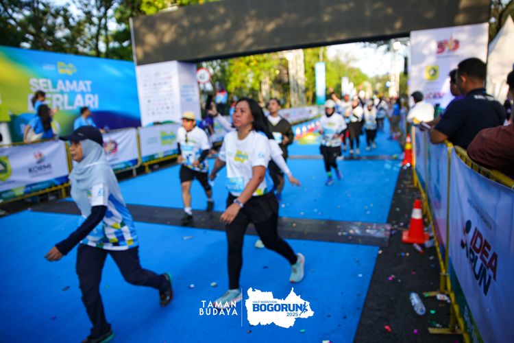 Race photo from Taman Budaya x BOGORUN 2025