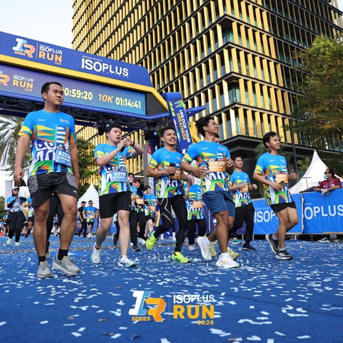 Race photo from ISOPLUS RUN 2026 - JAKARTA