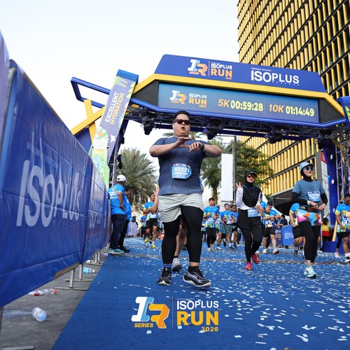 Race photo from ISOPLUS RUN 2026 - JAKARTA