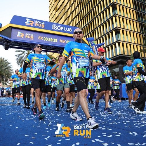 Race photo from ISOPLUS RUN 2026 - JAKARTA