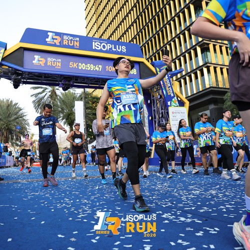 Race photo from ISOPLUS RUN 2026 - JAKARTA