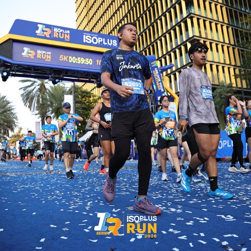 Race photo from ISOPLUS RUN 2026 - JAKARTA