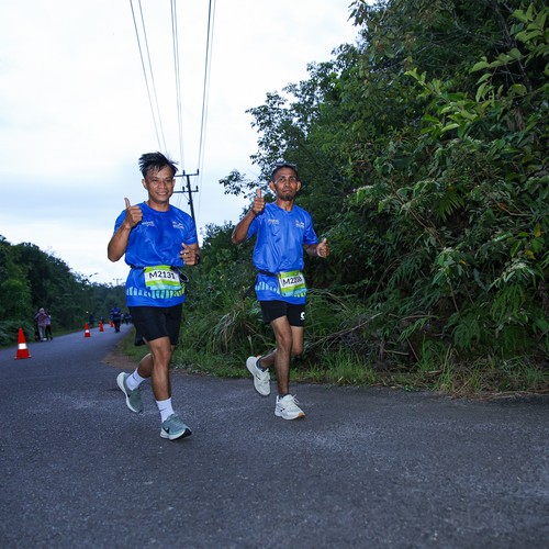 Race photo from Belitung Multisport Festival